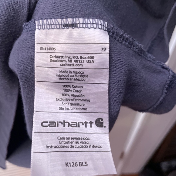 Vintage Carhartt long sleeve tee - Picture 4 of 5